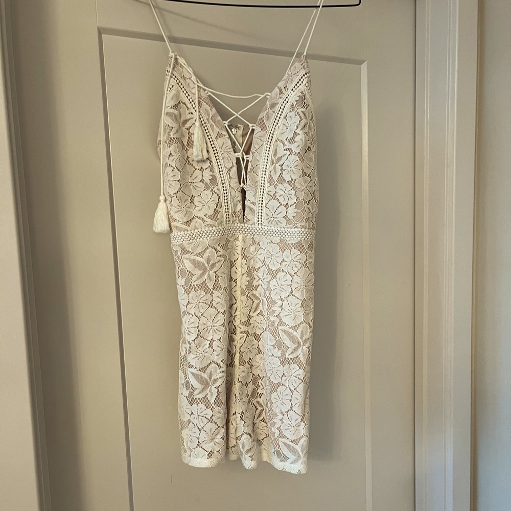 Romper lace and cut outs